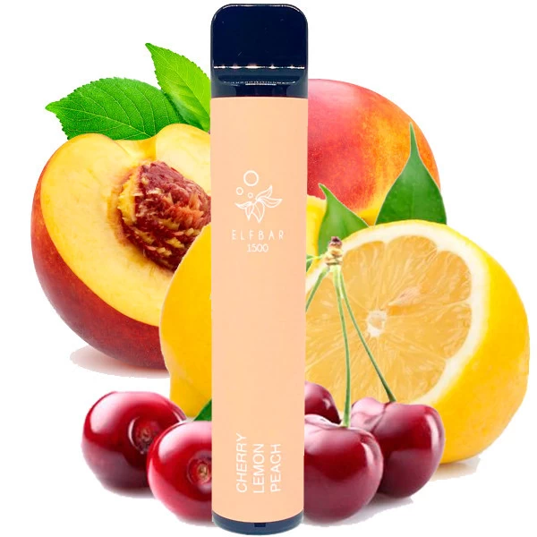 Одноразовая электронная сигарета Elf Bar Cherry Lemon Peach (Вишня Лимон Персик) (1500 Затяжек)