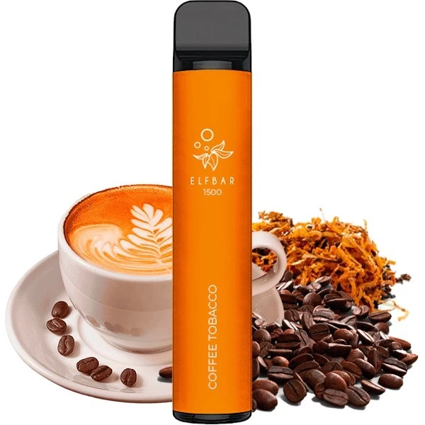 Одноразовая электронная сигарета Elf Bar Coffee Tobacco (Кофе Табак) (1500 Затяжек)