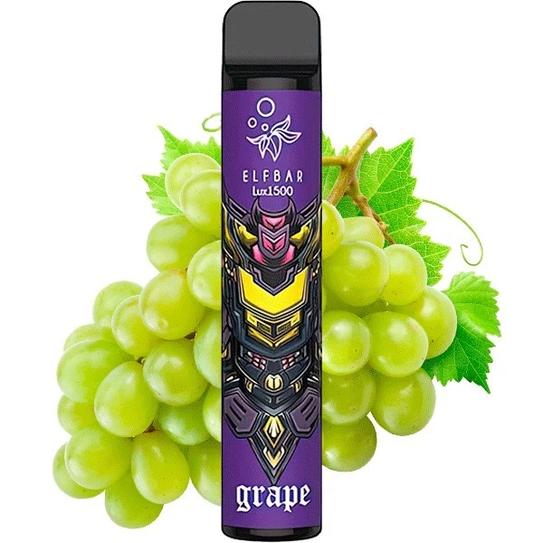 Одноразовая электронная сигарета Elf Bar Lux Grape (Виноград) (1500 Затяжек)