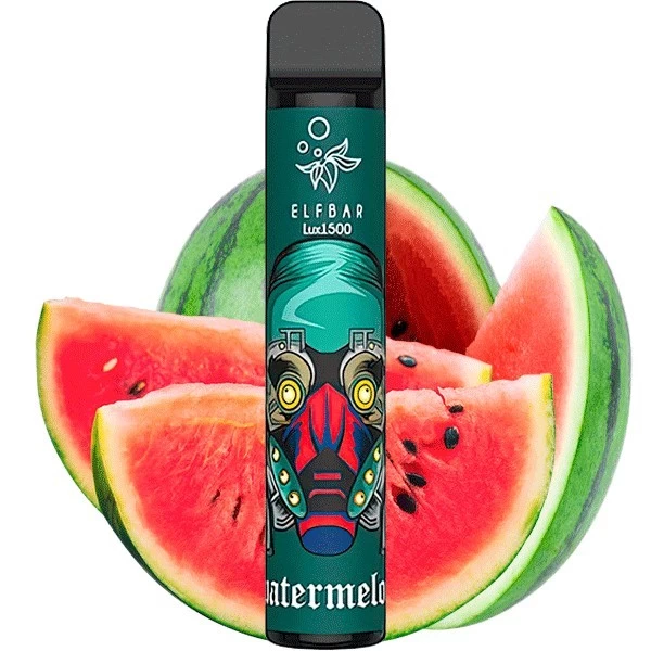 Одноразовая электронная сигарета Elf Bar Lux Watermelon (Арбуз) (1500 Затяжек)