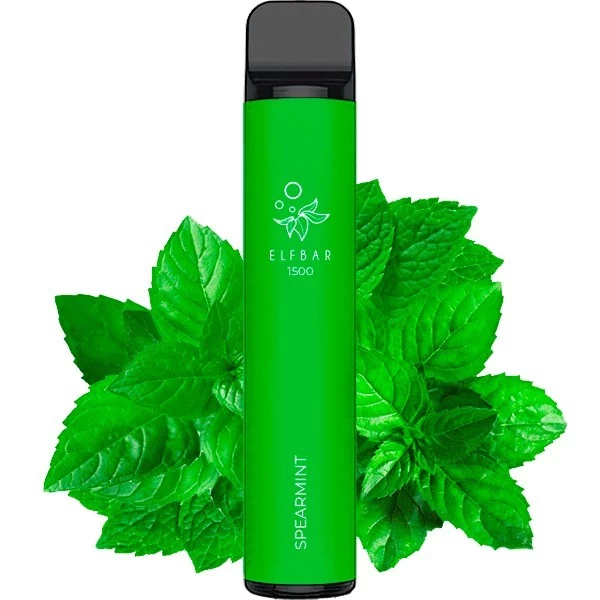 Одноразовая электронная сигарета Elf Bar Spearmint (Спирминт) (1500 Затяжек)