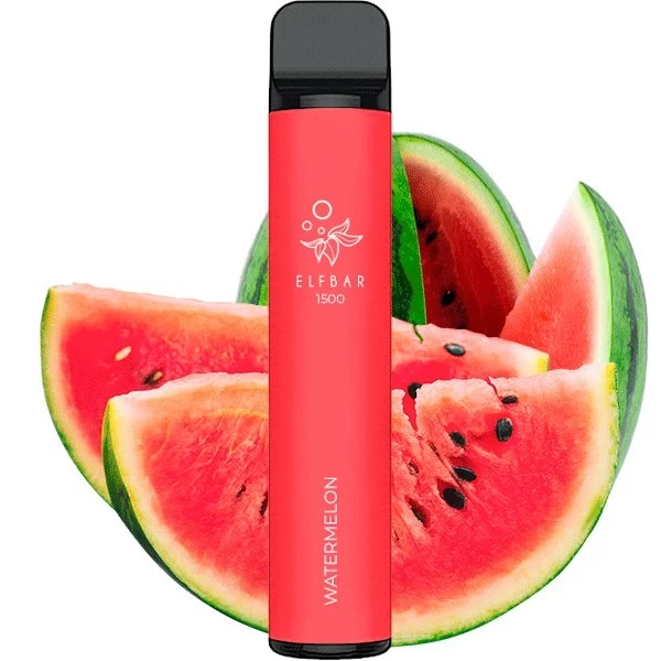 Одноразовая электронная сигарета Elf Bar Watermelon (Арбуз) (1500 Затяжек)