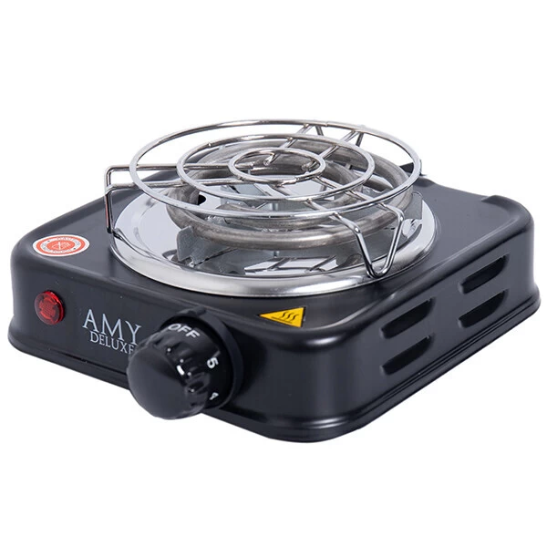 Электроплита Amy Deluxe Hot Turbo KA010 (Черный)