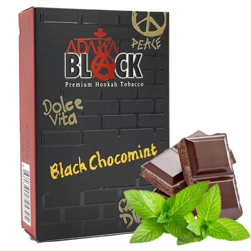 Табак Adalya Black Chocomint (Шоколад Мята) 50гр