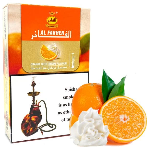 Табак Al Fakher Orange with Cream (Апельсин Крем) 50гр