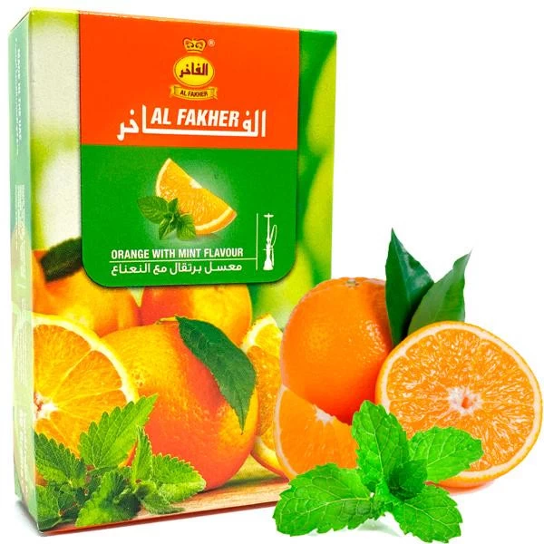 Табак Al Fakher Orange with Mint (Апельсин Мята) 50гр