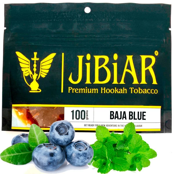 Табак JIBIAR Baja Blue (Баджа Блю)100 гр