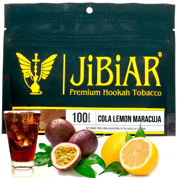 Табак JIBIAR Cola Lemon Maracuja (Кола Лимон Маракуйя) 100 гр