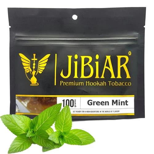 Табак JIBIAR Green Mint (Зеленая Мята) 100 гр