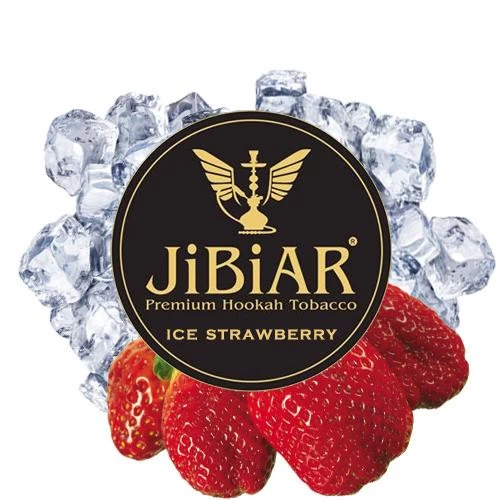 Табак JIBIAR Ice Strawberry (Клубника Лед) 500 гр