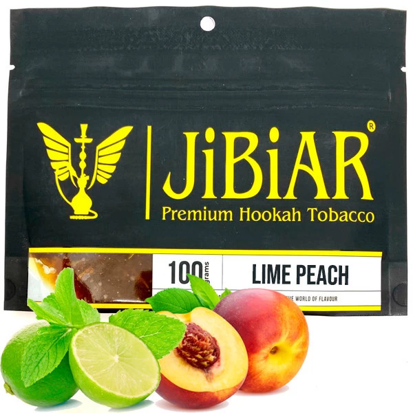 Табак JIBIAR Lime Peach (Лайм Персик) 100 гр