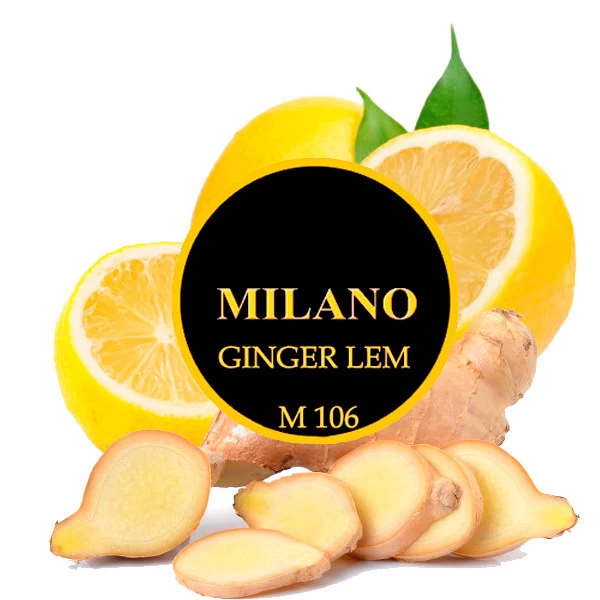 Тютюн Milano Ginger Lem M106 (Джинжер Лем) 100 гр
