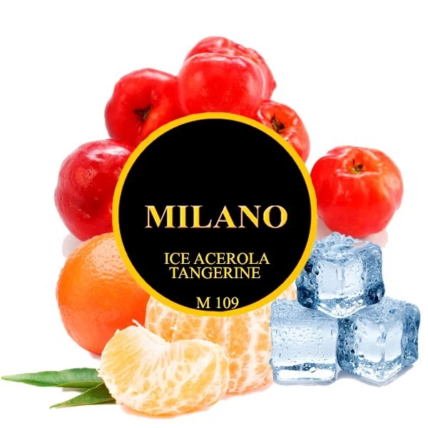Тютюн Milano Ice Acerola Tangerine M109 (Лід Ацерола Мандарин) 50 гр