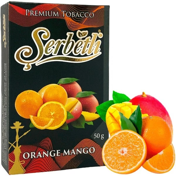 Табак Serbetlі Orange Mango (Апельсин Манго) 50гр