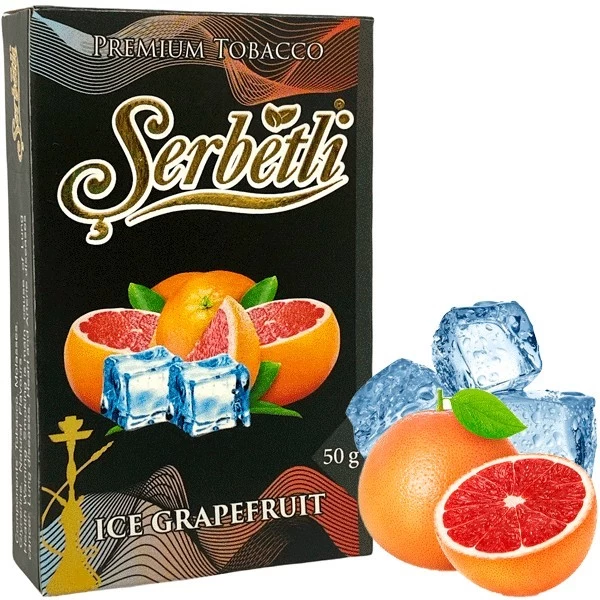 Тютюн Serbetli Ice Grapefruit (Лід Грейпфрут) 50гр
