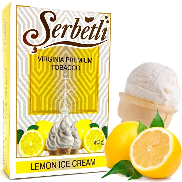 Табак Serbetli Lemon Ice Cream (Лимонное Мороженое) 50гр