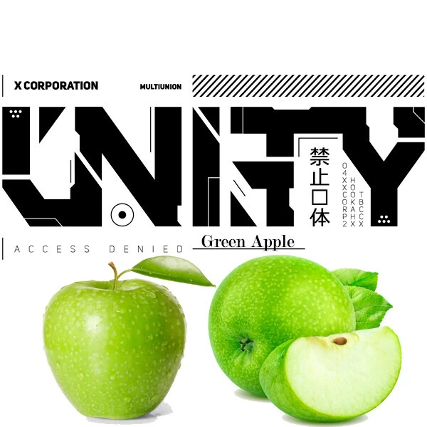 Табак Unity Urban Collection Green Apple (Зеленое Яблоко) 100 гр