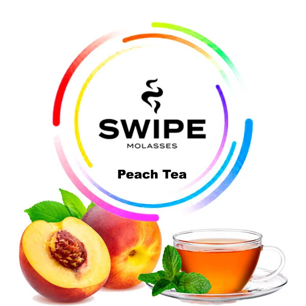 Безнікотинова суміш Swipe Peach Tea (Персик Чай) 100 гр