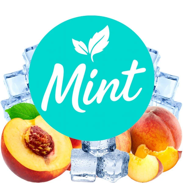 Безнікотинова суміш Mint Айс Персик 100 гр