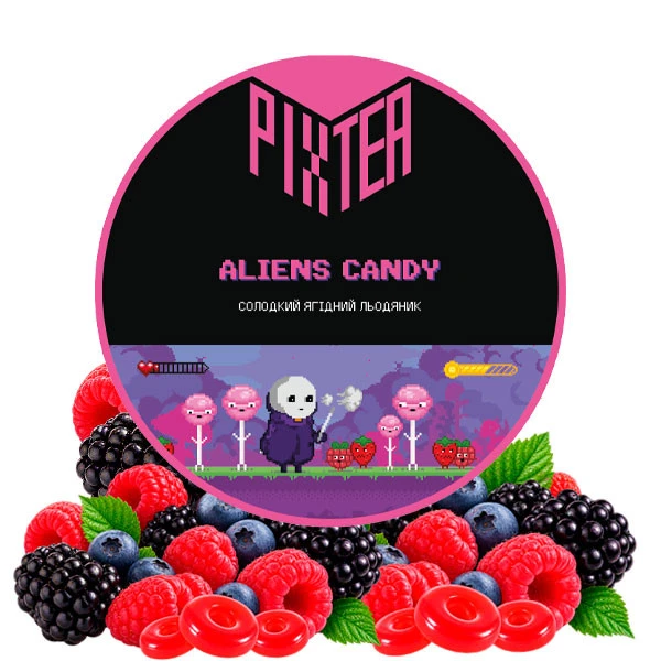 Чайна суміш Pixtea Aliens Candy (Еліенс Кенді) 50 гр