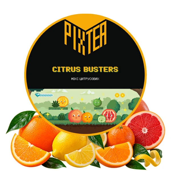 Чайна суміш Pixtea Citrus Busters (Цитрус Бастерс) 100 гр