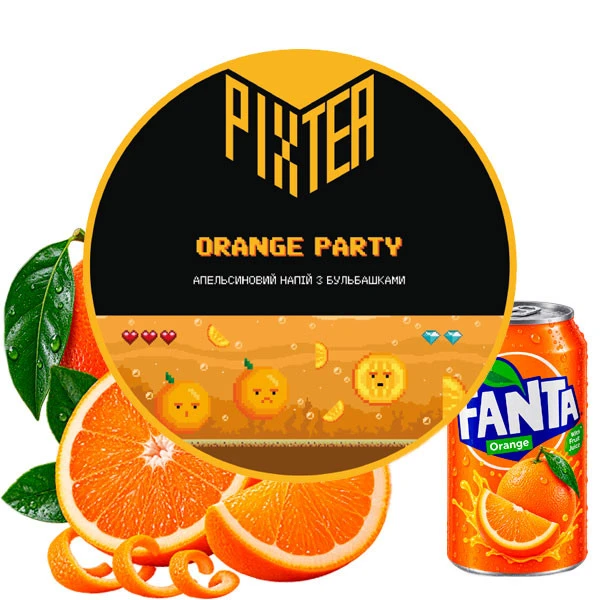 Чайна суміш Pixtea Orange Party (Оранж Паті) 50 гр