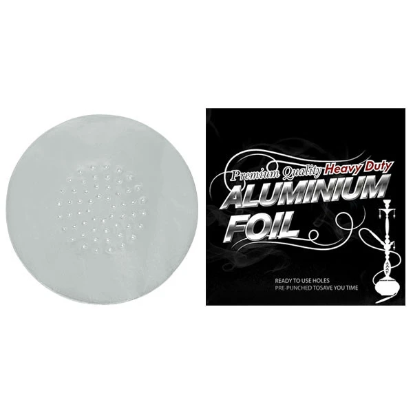 Фольга для кальяну нарізна Aluminium (Сріблястий)