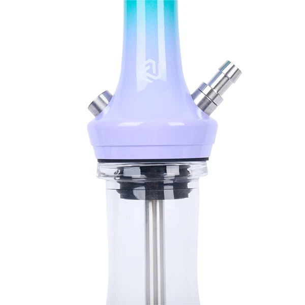 Кальян Amotion Doppler Petrol (Фіолетовий з бірюзовим) — фото 3