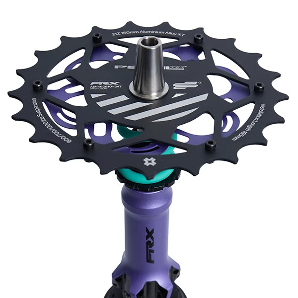 Кальян Amotion Pedal RX Grape (Фиолетовый с бирюзовым) — фото 2