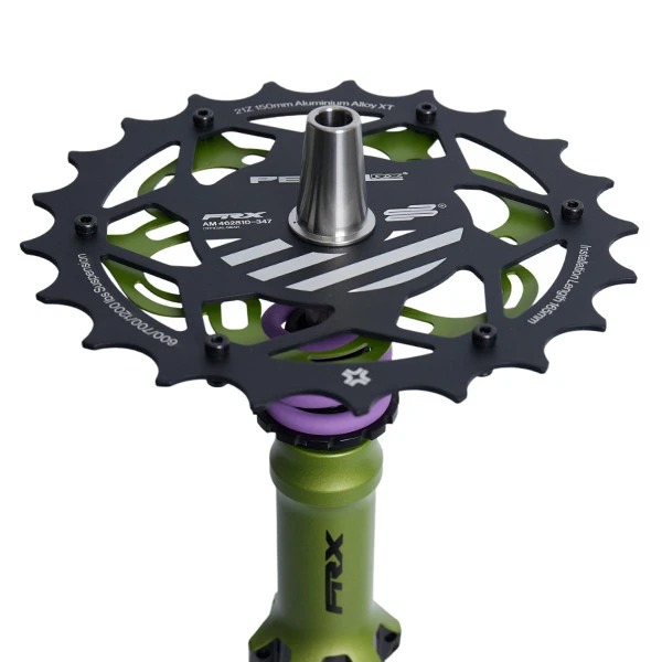 Кальян Amotion Pedal RX Venom (Зеленый с фиолетовым) — фото 2