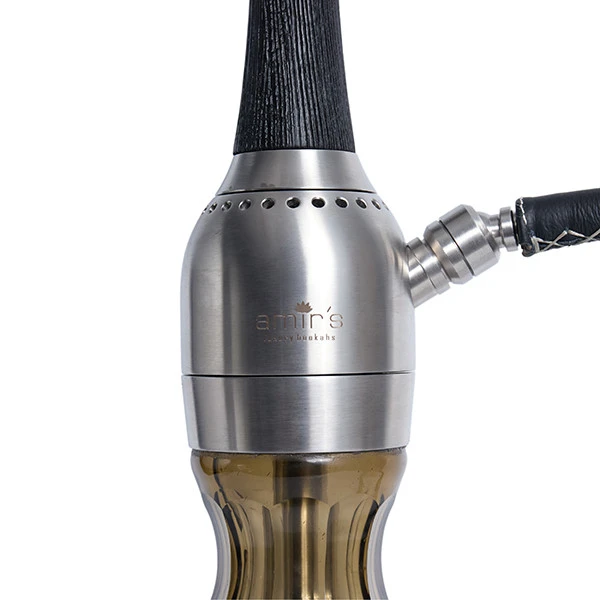 Кальян AMY AMIRS Indi Wood BK-SV-BK V3.0 (Чорний) — фото 3