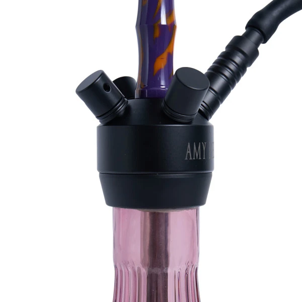 Кальян AMY Deluxe 123.01 PSMBK PR.01-PR (Фиолетовый)