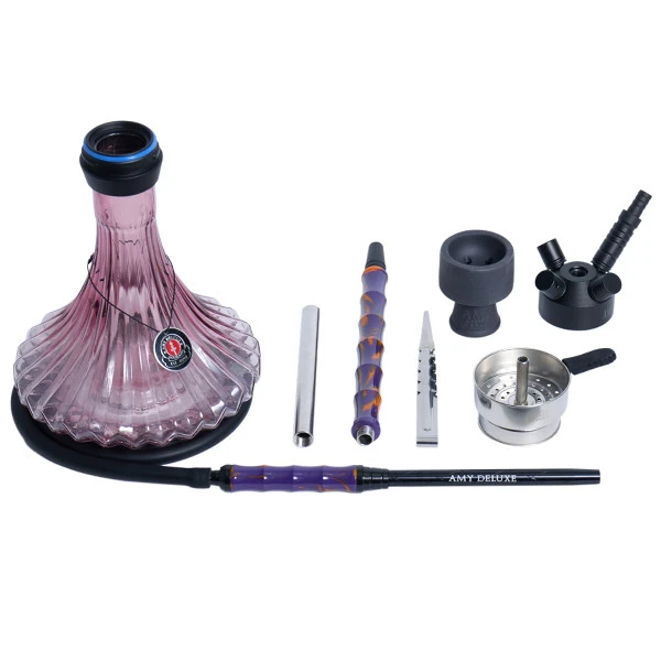Кальян AMY Deluxe 123.01 PSMBK PR.01-PR (Фиолетовый)