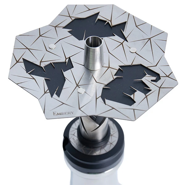 Кальян Embery MiniMONO 3.1 Silver Origami (Сріблястий)
