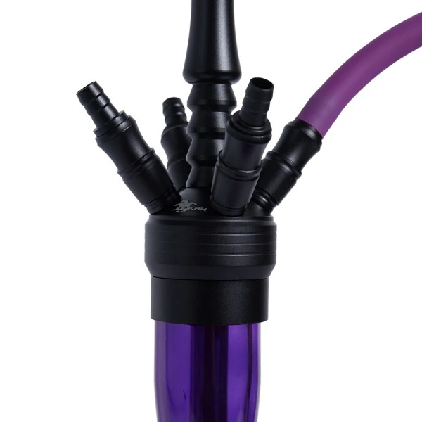 Кальян Jookah Aluriium Black Purple 0.3 (Фиолетовый)