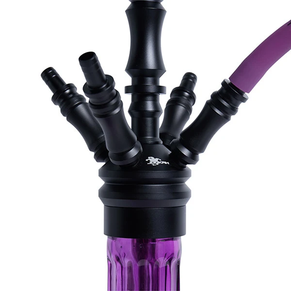 Кальян Jookah Aluriium Black Purple 0.5 (Фиолетовый)