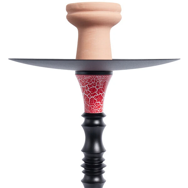 Кальян Hookah Deluxe H04-RD (Прозрачный с фиолетовым)