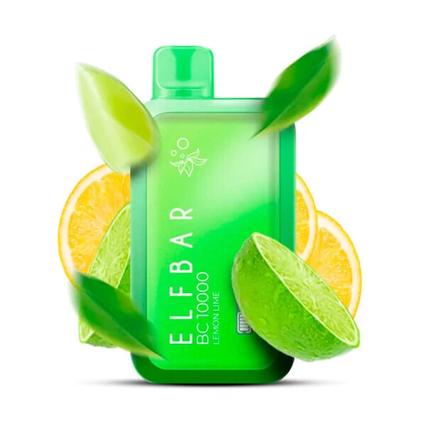 Одноразовая электронная сигарета Elf Bar BC Lemon Lime (Лимон Лайм) (10000 Затяжек)