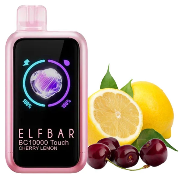 Одноразовая электронная сигарета Elf Bar BC Touch Cherry Lemon (Вишня Лимон) (10000 Затяжек)