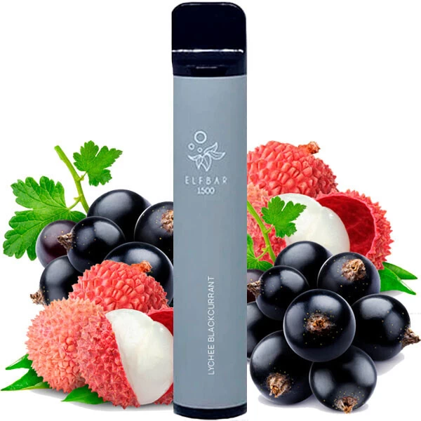Одноразовая электронная сигарета Elf Bar Lychee Blackcurrant (Личи Черная смородина) (1500 Затяжек)