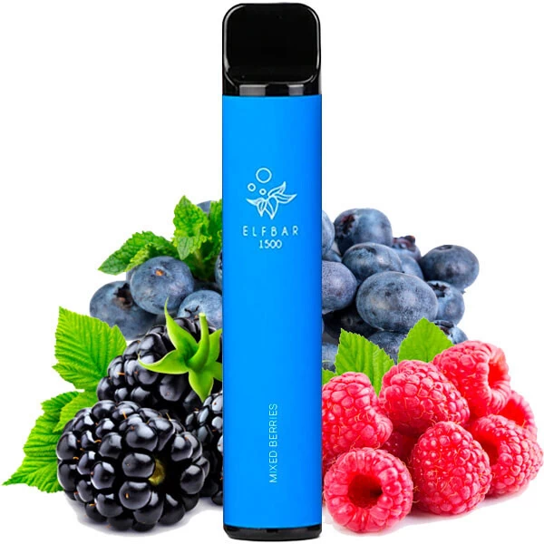 Одноразовая электронная сигарета Elf Bar Mixed Berries (Миксд Беррис) (1500 Затяжек)