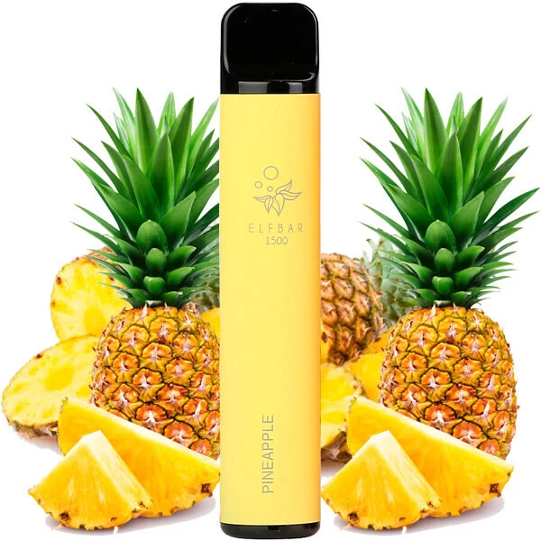 Одноразовая электронная сигарета Elf Bar Pineapple (Ананас) (1500 Затяжек)