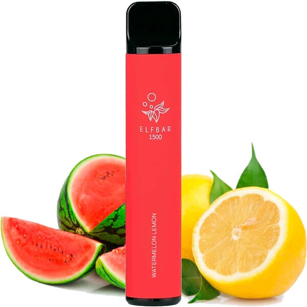 Одноразовая электронная сигарета Elf Bar Watermelon Lemon (Арбуз Лимон) (1500 Затяжек)