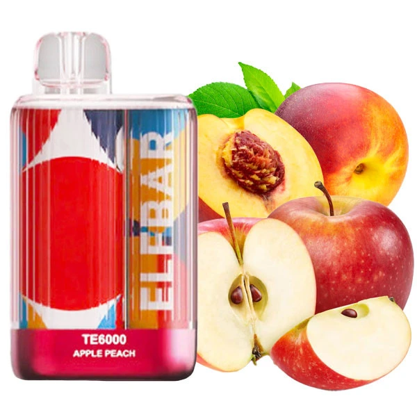 Одноразова електронна сигарета Elf Bar TE Apple Peach (Яблуко Персик) (6000 Затяжок)