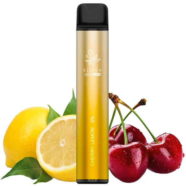 Одноразовая электронная сигарета Elf Bar Ultra Cherry Lemon (Вишня Лимон) (1500 Затяжек)