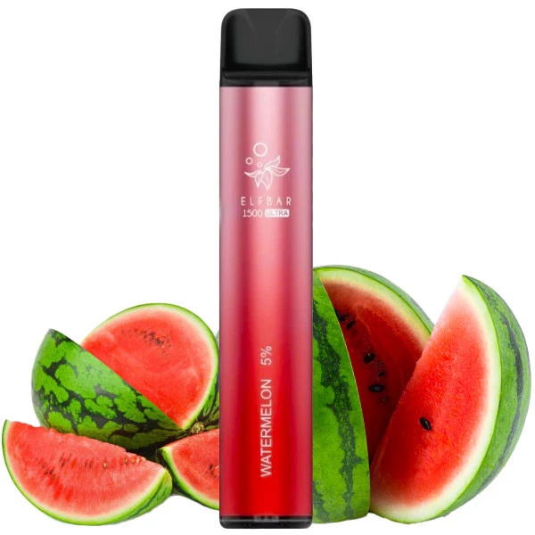 Одноразовая электронная сигарета Elf Bar Ultra Watermelon (Арбуз) (1500 Затяжек)