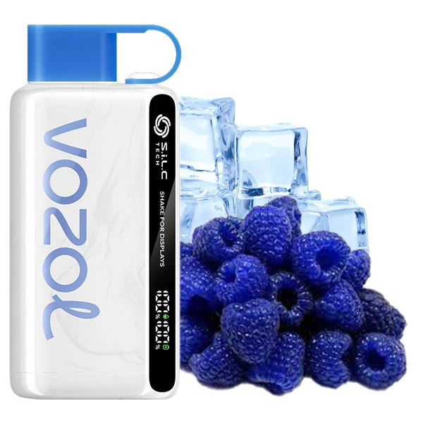 Одноразова електронна сигарета Vozol Star Blue Razz Ice (Блу Разз Лід) (12000 Затяжок)