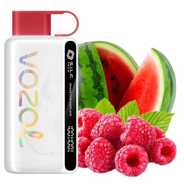 Одноразовая электронная сигарета Vozol Star Raspberry Watermelon (Малина Арбуз) (12000 Затяжек)