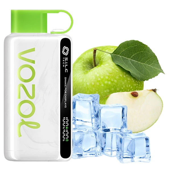 Одноразова електронна сигарета Vozol Star Sour Apple Ice (Сауер Яблуко Лід) (12000 Затяжок)