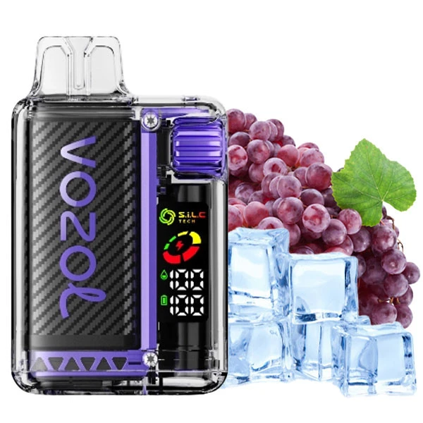 Одноразовая электронная сигарета Vozol Vista Grape Ice (Виноград Лед) (20000 Затяжек)